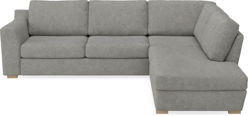 Friday - 2,5-sits soffa med divan höger - Grå
