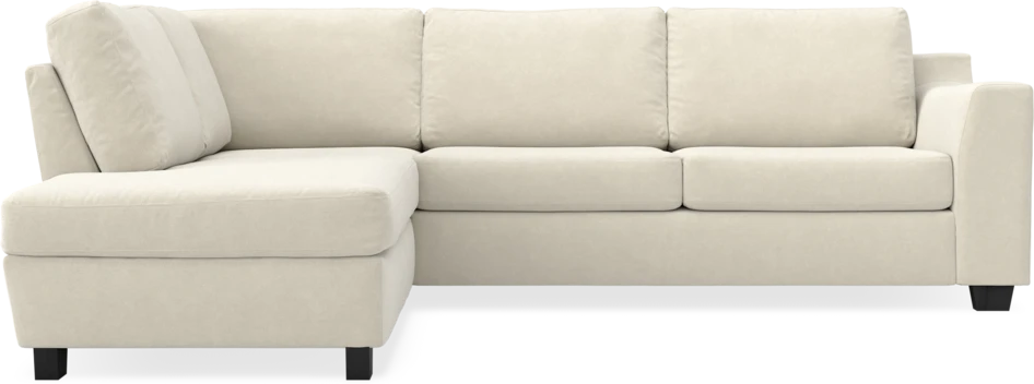 Friday - 2,5-sits soffa med divan vänster - Beige