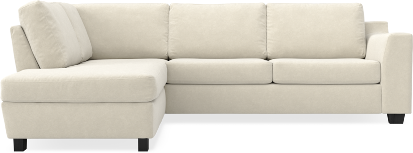 Friday - 2,5-sits soffa med divan vänster - Beige