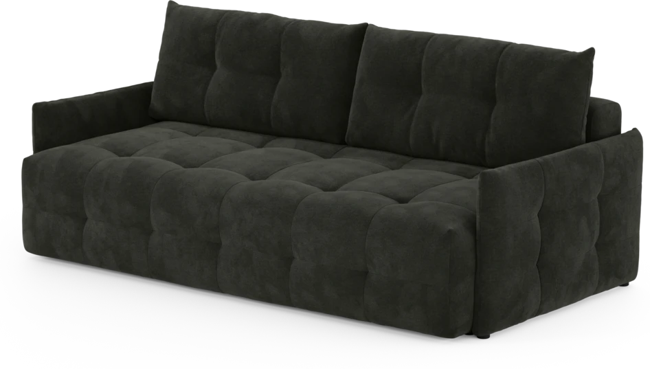 Bella - Bäddsoffa 3-sits - Svart