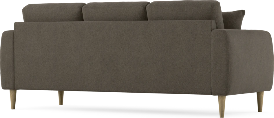 Eden - 3-sits soffa - Brun