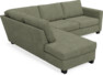 Friday - 2,5-sits soffa med divan vänster - Vit