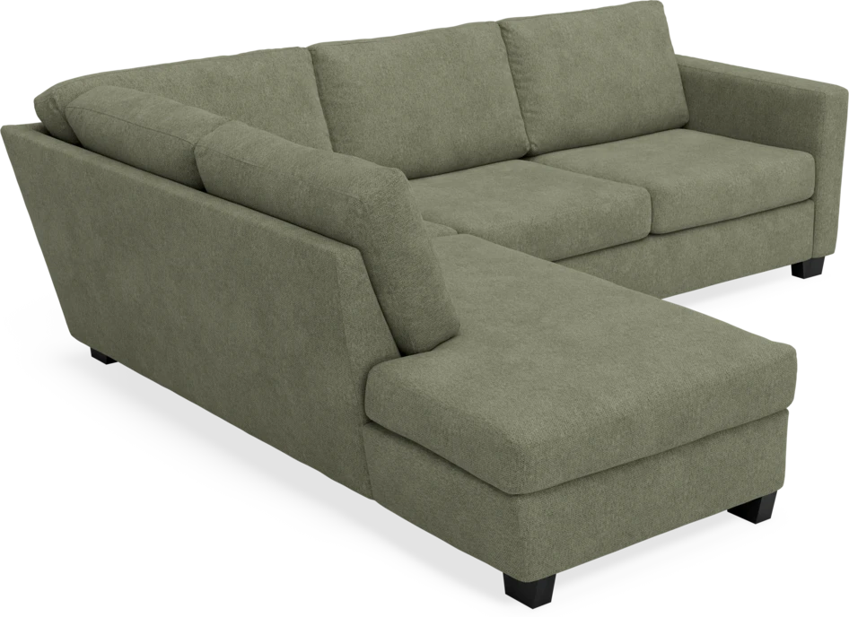 Friday - 2,5-sits soffa med divan vänster - Vit