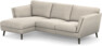 Madison Lux - 2-sits soffa med schäslong vänster - Beige