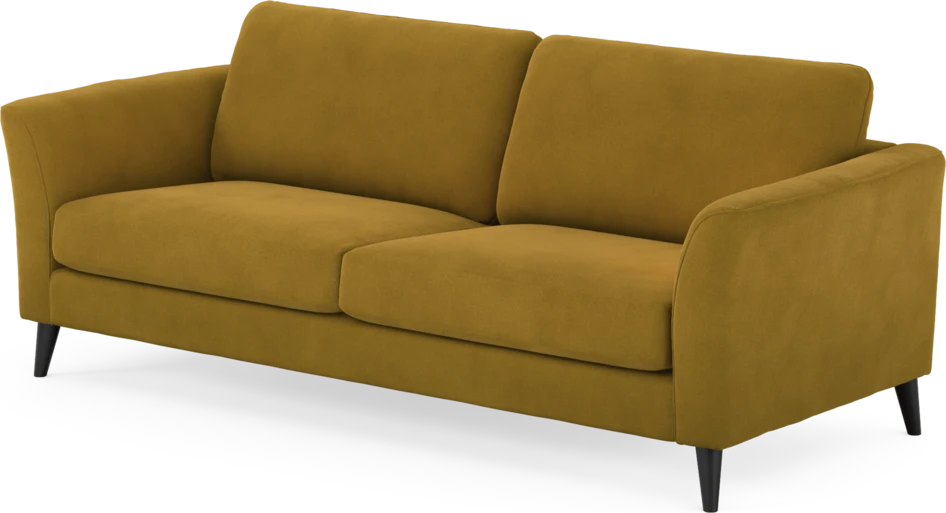 Bridge - 3-sits soffa - Gul
