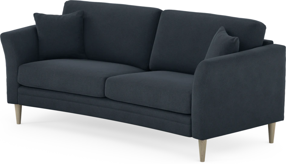 Eden - 2,5-sits soffa svängd - Blå