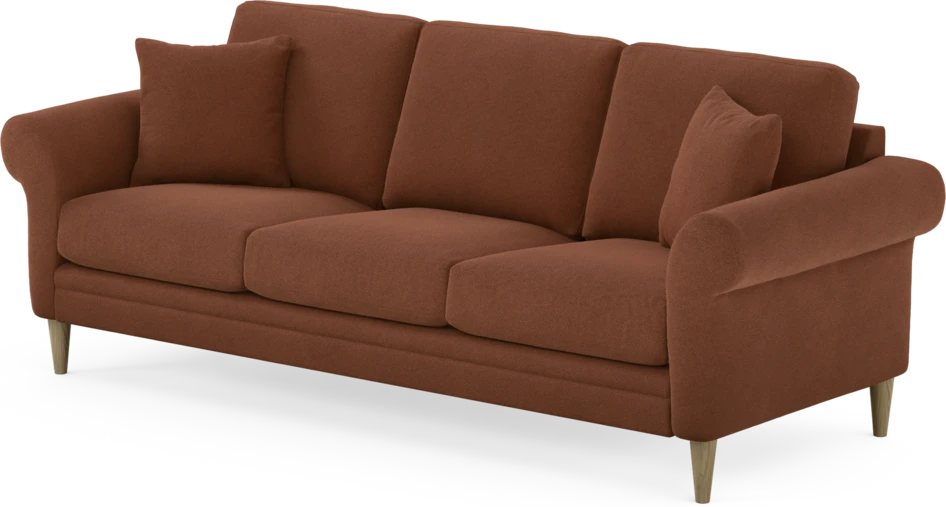 Eden - 3-sits soffa - Orange