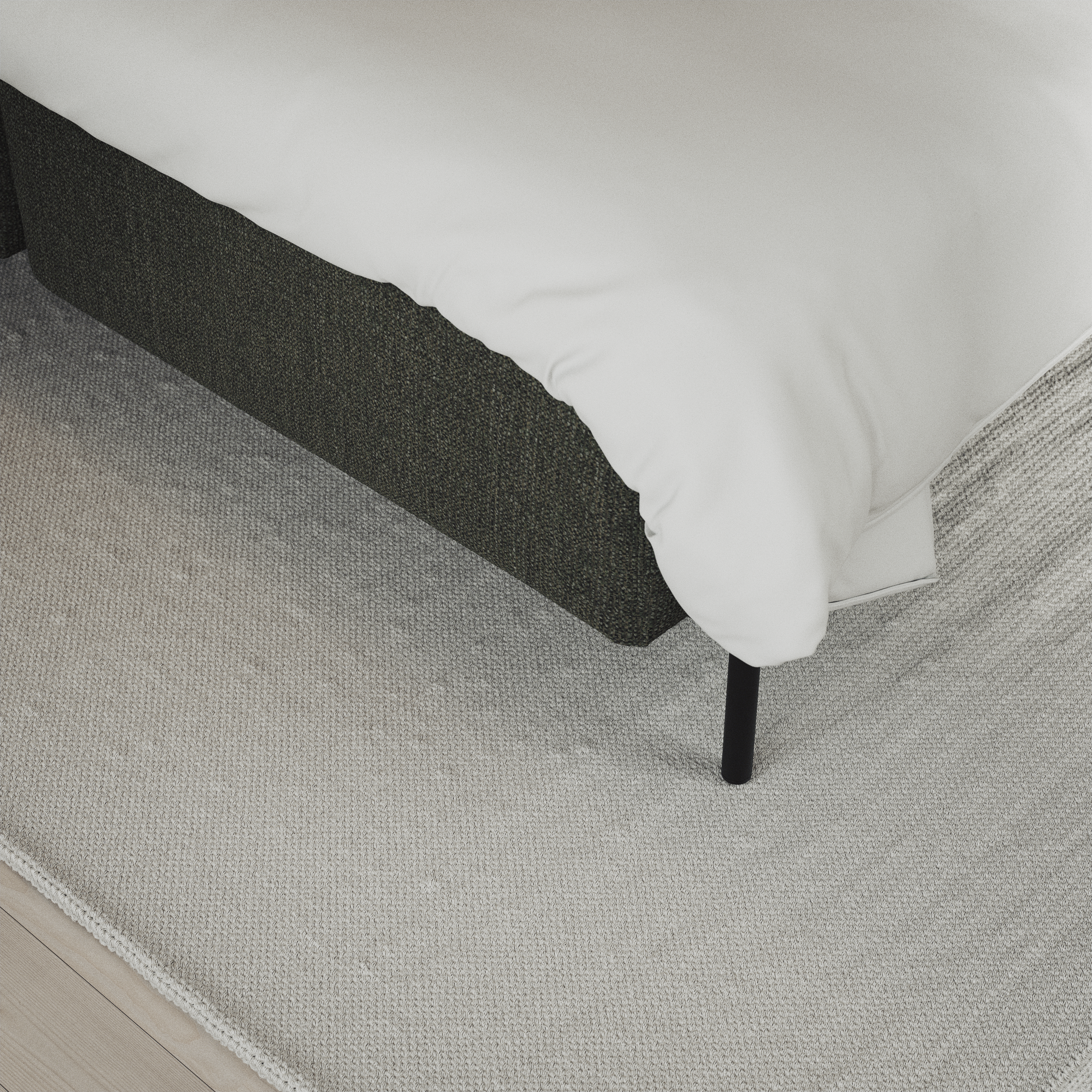 Delux Exclusive - Kontinentalsäng, enkelsäng 140 cm med bäddmadrass och sängben - inspiration