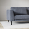 Willow - 3-sits soffa med divan vänster, fast klädsel - Blå