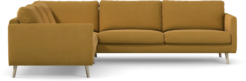 Madison Lux - Hörnsoffa 2+3-sits, hörn 1 - Gul