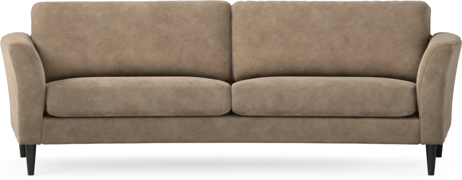 Bridge - 3-sits soffa svängd - Beige