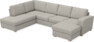 Friday - 3-sits soffa med divan vänster och schäslong höger - Beige