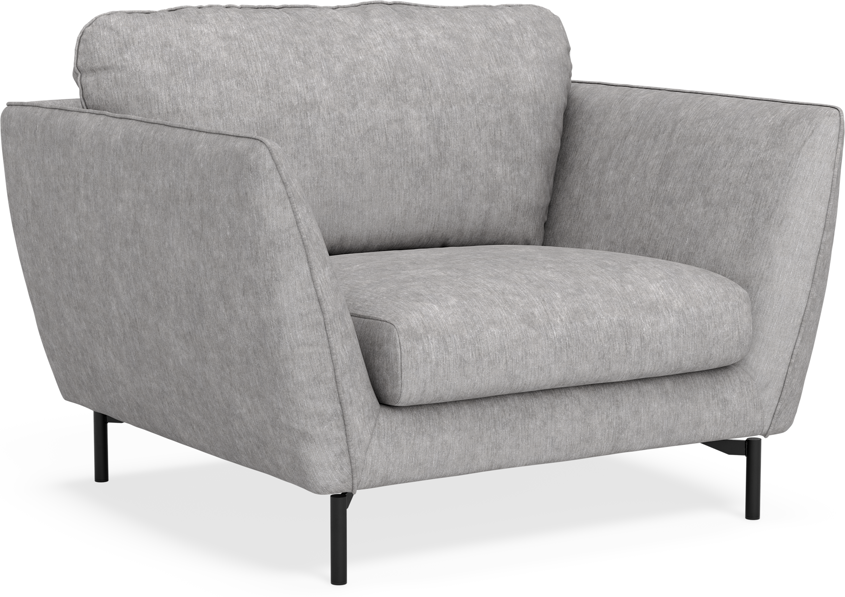 Madison Lux - Fåtölj, 70 cm - Grå