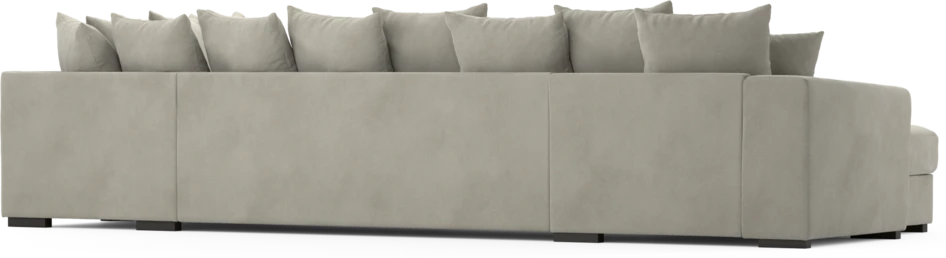 Town - 3-sits soffa med divan höger och schäslong vänster - Grå