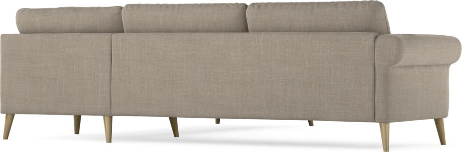 Bridge - Hörnsoffa, 3+3-sits - Beige