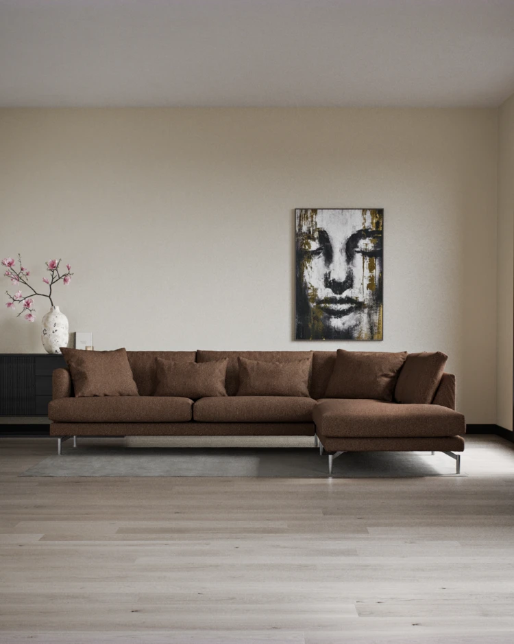 Harper - 3-sits soffa med divan höger - inspiration
