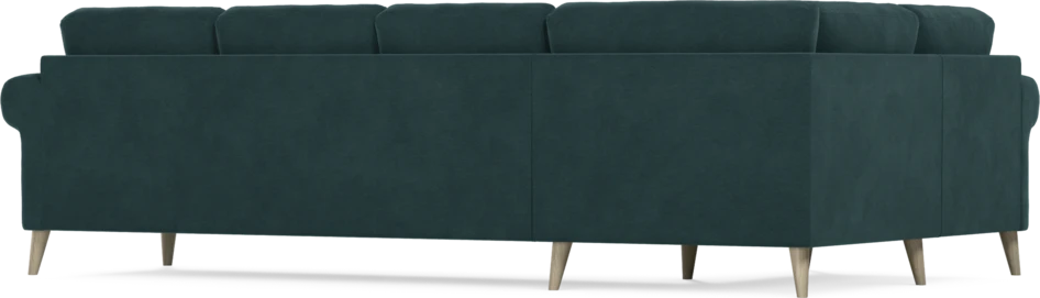 Eden - Hörnsoffa, 1+3-sits - Blå