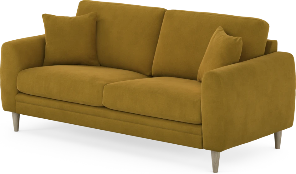 Eden - 2,5-sits soffa - Gul