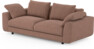 Amie - 3-sits soffa - Rosa
