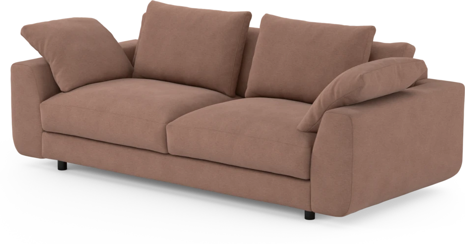 Amie - 3-sits soffa - Rosa
