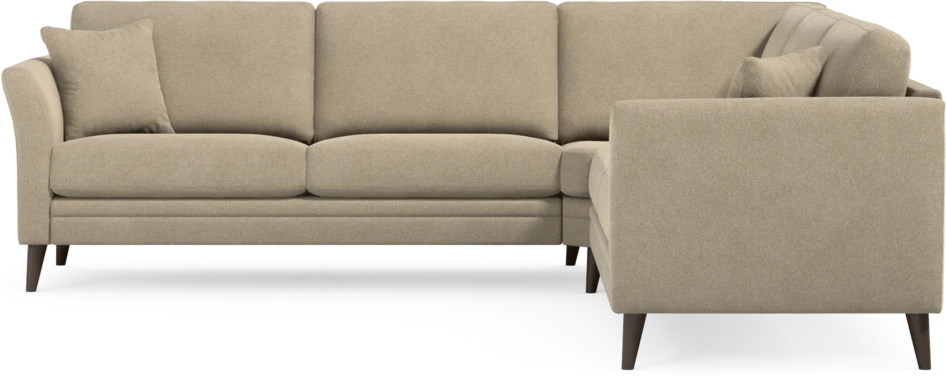 Eden - Hörnsoffa, 2,5+2,5-sits - Beige