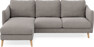 Madison Lux - 2-sits soffa med schäslong vänster - Beige