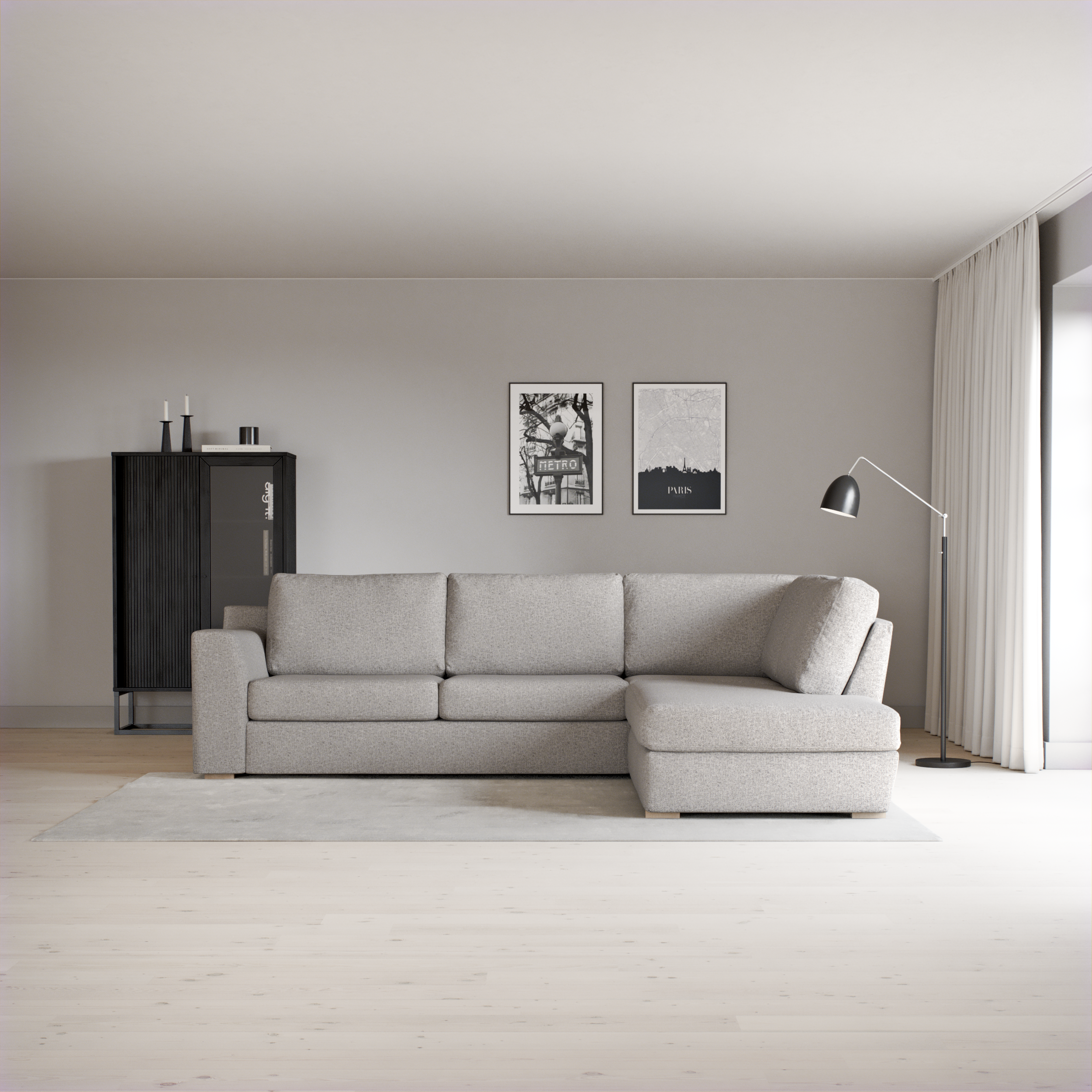 Friday - 2,5-sits soffa med divan höger - inspiration
