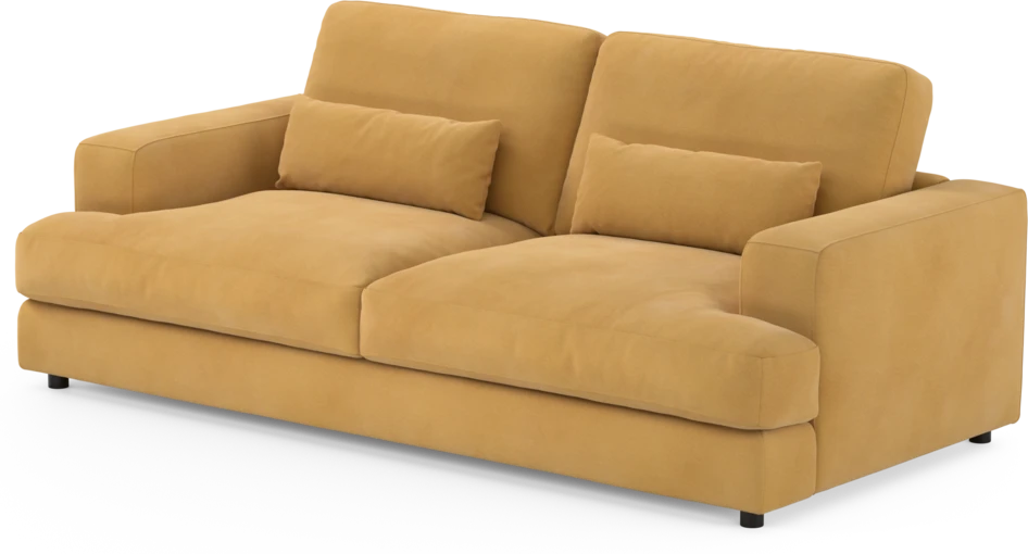 Noma - 3-sits soffa - Gul