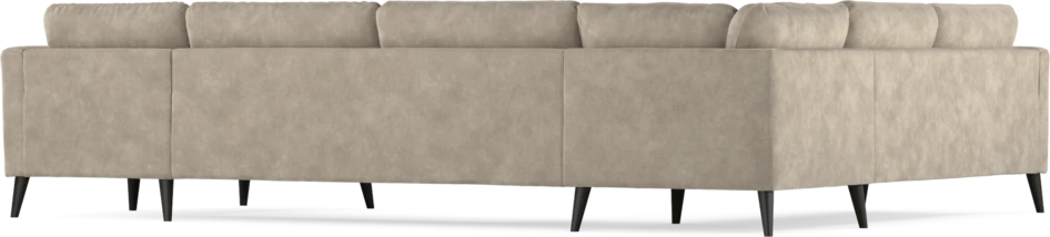 Bridge - Hörnsoffa, 2+3-sits med schäslong höger - Beige