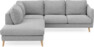 Madison - 2-sits soffa med divan vänster - Grå