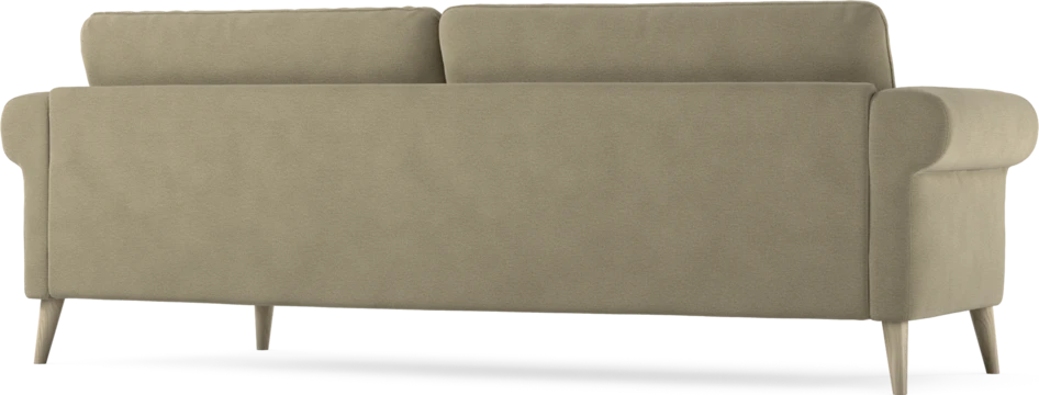Bridge - 3-sits soffa svängd - Beige