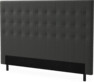 Delux Trensad - Sänggavel, 90-210 cm - Grå
