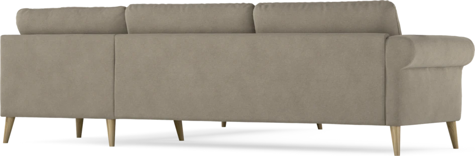 Bridge - Hörnsoffa, 3+3-sits - Beige
