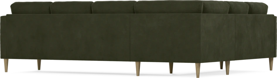 Eden - Hörnsoffa, 2+3-sits - Grön
