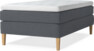 Delux Sense - Kontinentalsäng, enkelsäng 120 cm med bäddmadrass