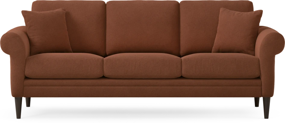 Eden - 3-sits soffa - Orange