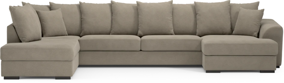 Town - 3-sits soffa med divan vänster och schäslong höger - Beige