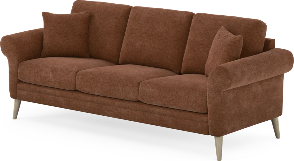 Eden - 3-sits soffa - Orange