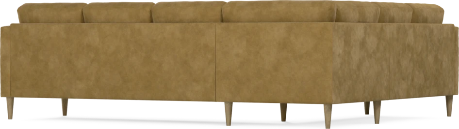 Eden - Hörnsoffa, 2+3-sits - Gul