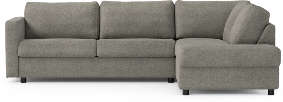 Lindö - Bäddsoffa 2,5-sits med divan - Grå