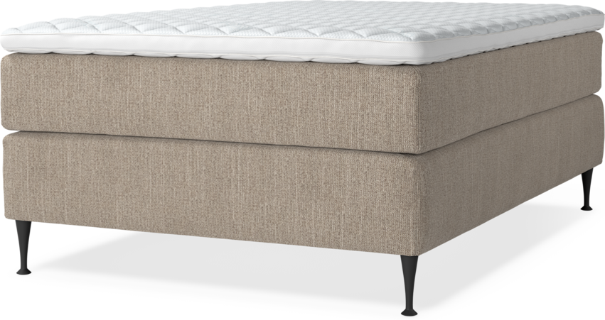 Delux Exclusive - Kontinentalsäng, enkelsäng 140 cm med bäddmadrass