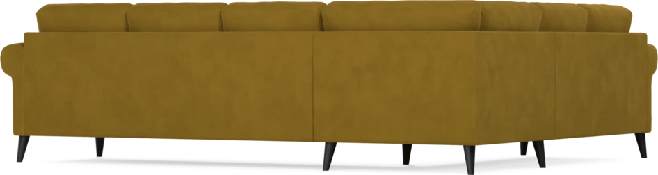 Eden - Hörnsoffa, 2+3-sits - Gul