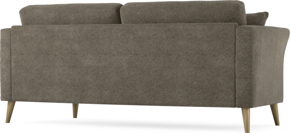 Eden - 2,5-sits soffa svängd - Brun