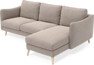Madison - 2-sits soffa med schäslong höger - Beige