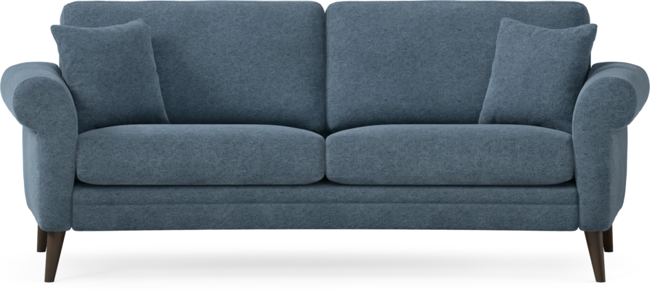 Eden - 2,5-sits soffa svängd - Blå