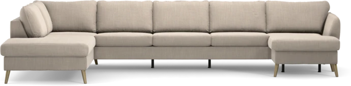 County, 4-sits soffa med divan vänster och schäslong höger