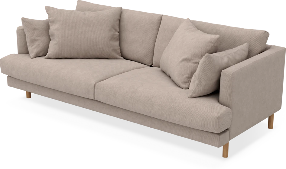 Harper - 3-sits soffa - Beige