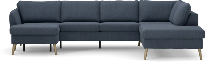 County, 3-sits soffa med schäslong vänster och divan höger