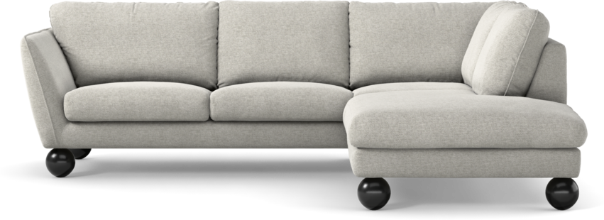 Madison Lux - 2-sits soffa med divan höger - Grå