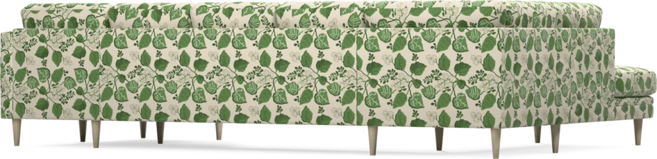 Eden - 3-sits soffa med divan vänster och schäslong höger - Flerfärgad